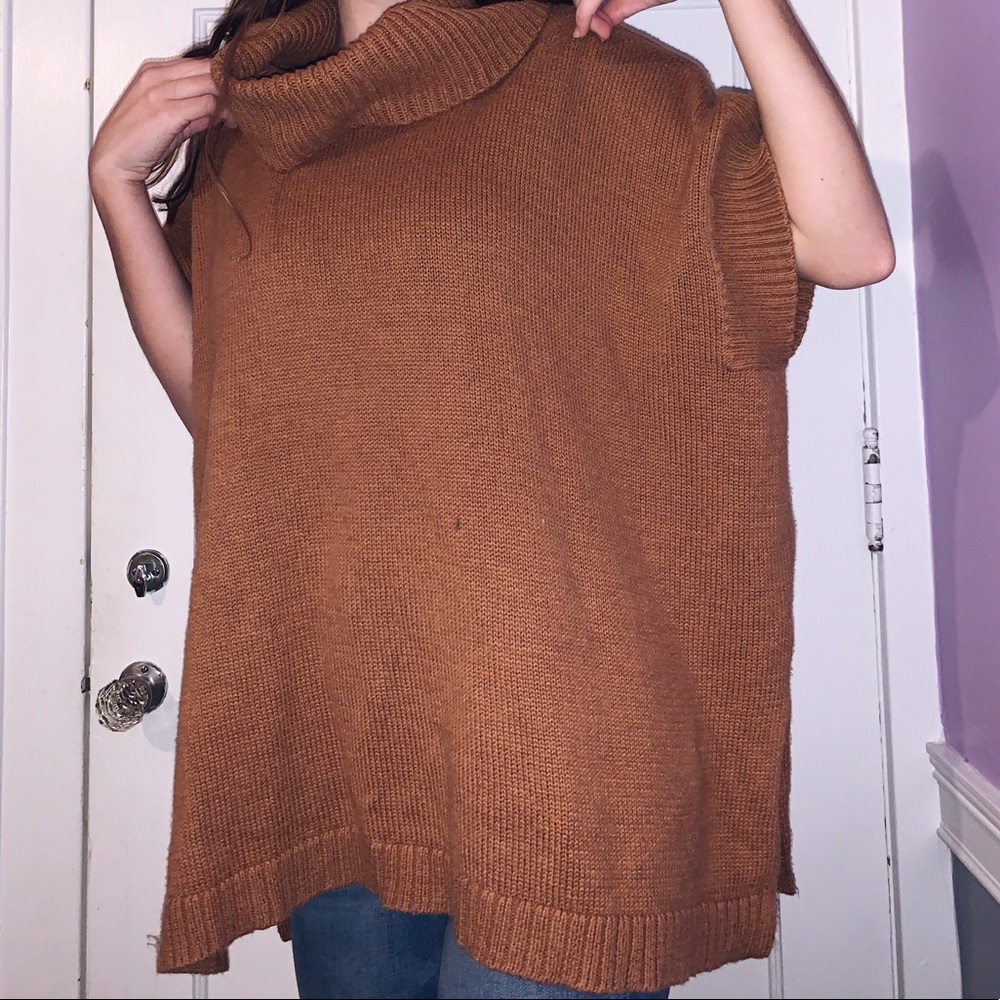 Poncho Layering Sweater
